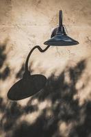 Black sconce lamp photo