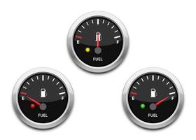 Fuel gauge set vector