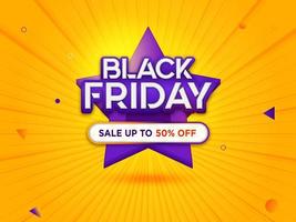 Black Friday Sale with Modern Background