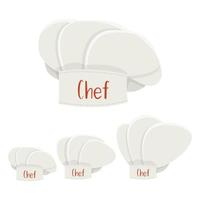 Chef hat isolated  vector