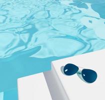 Illustrative swimming pool background  photo