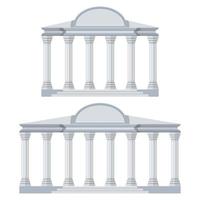 columnas antiguas realistas