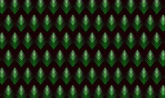 Green arrow shape pattern vector