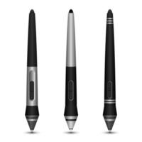 Graphic tablet drawing pen  vector