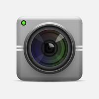 Stylish modern web cam  vector