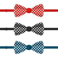 Stylish bow tie  vector