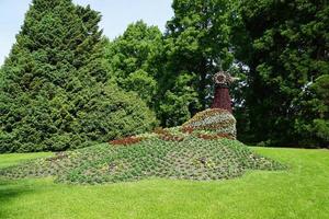 parque en la isla de mainau foto