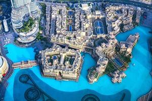 vista aérea de la ciudad de kalifa foto