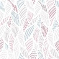 Abstract Wave Pastel Feather Pattern vector