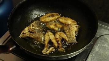Fish frying