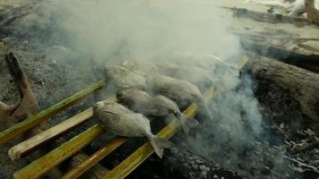 barbecue de poisson