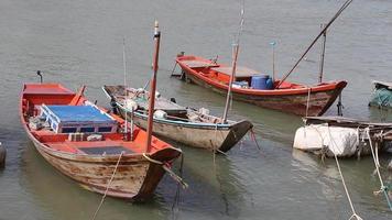 Fishing boats video