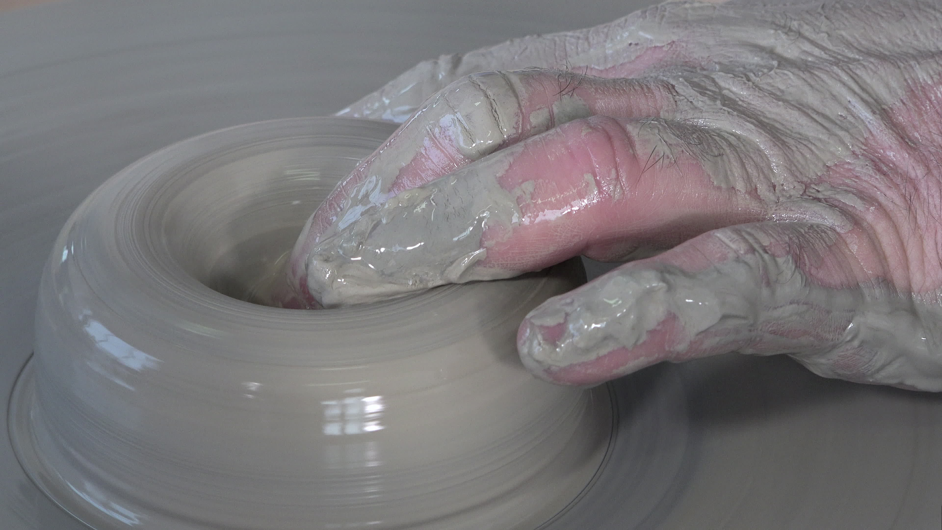 potter working with clay 1282979 Stock Video at Vecteezy