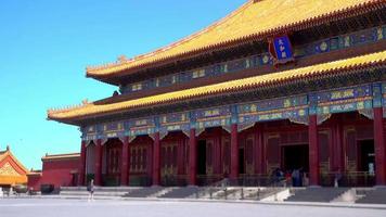 Hall of Supreme Harmony in Forbidden City . video