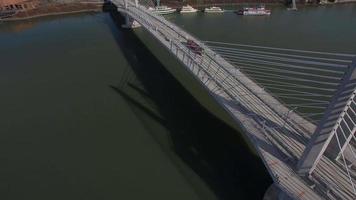 Aerial Oregon Portland Tillicum Bridge video