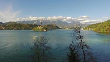 Beautiful lake in Bled
