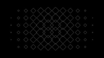 patrón sin costuras gradiente caleidoscopio ornamento lazo gráficos patrón de fondo video