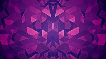 Abstract background - Polygon waves video