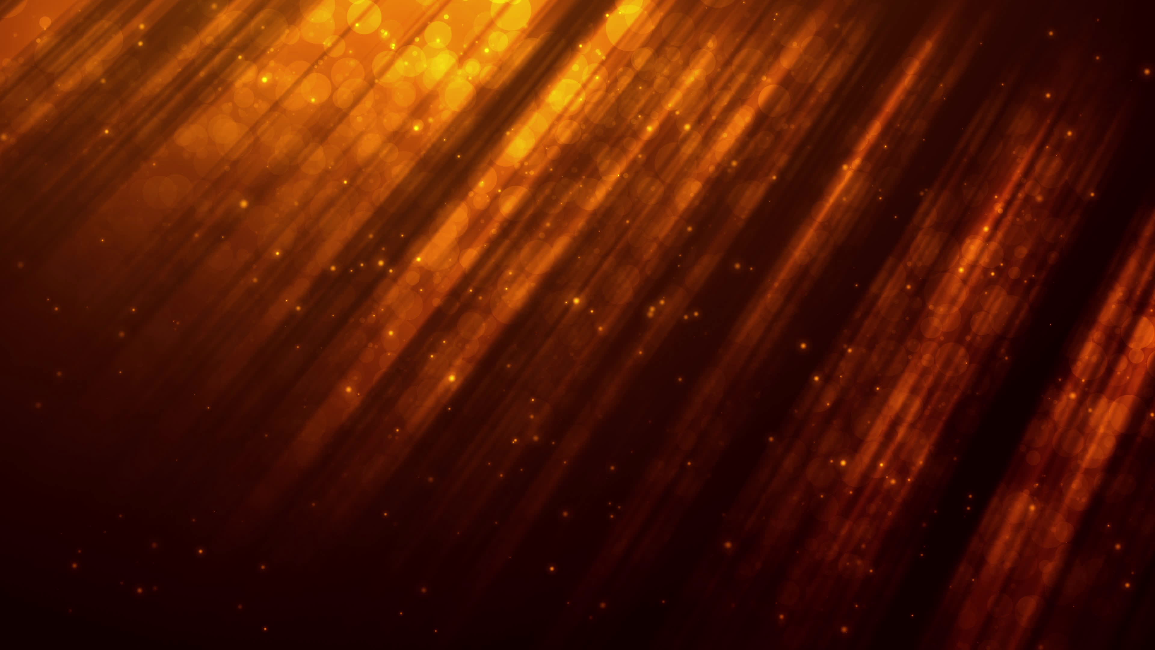 Loop sem costura de fundo de animação de fluxo de luxo dourado 4k