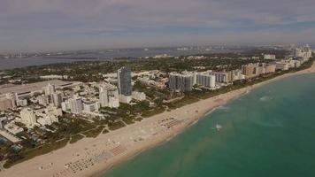 Aerial Miami Beach Florida