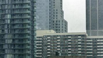 Toronto Wohnung im Winter video