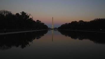 video geschoten in Washington DC van het monument