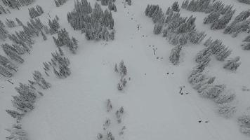 Aerial Oregon Mt Bachelor video