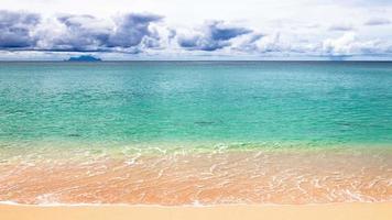 golven op het strand caraïbische kust st martin video