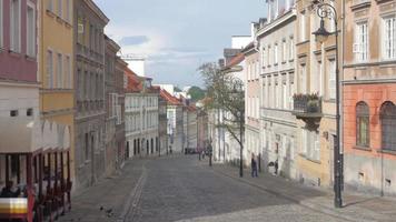 het oude stadsplein van Warschau, Polen video
