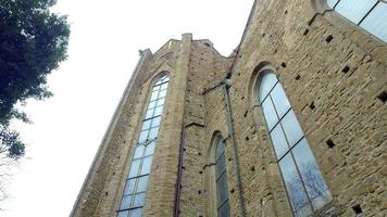 de kerk van santa maria novella in florence - italië video