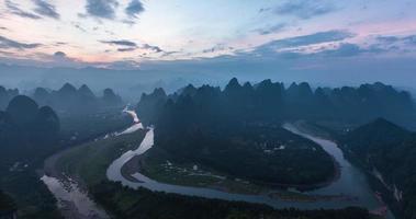 The most beautiful landscapes in China, guilin landscape video