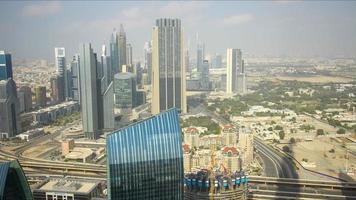 Dubai City Day Time Lapse video