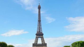 eiffeltorn i Paris video