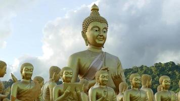 parc commémoratif bouddhiste de Bucha video