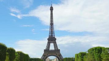 Eiffel Tower in Paris France video