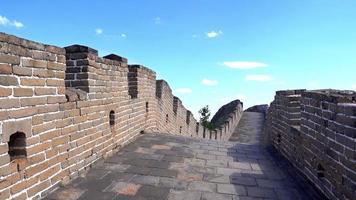 la Grande Muraille de Chine video