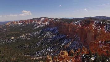 luchtfoto bryce canyon national park, utah video