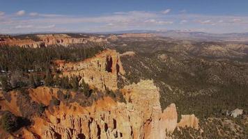 luchtfoto bryce canyon national park, utah video
