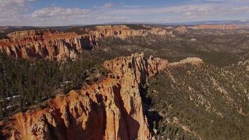 Aerial Bryce Canyon National Park, Utah video