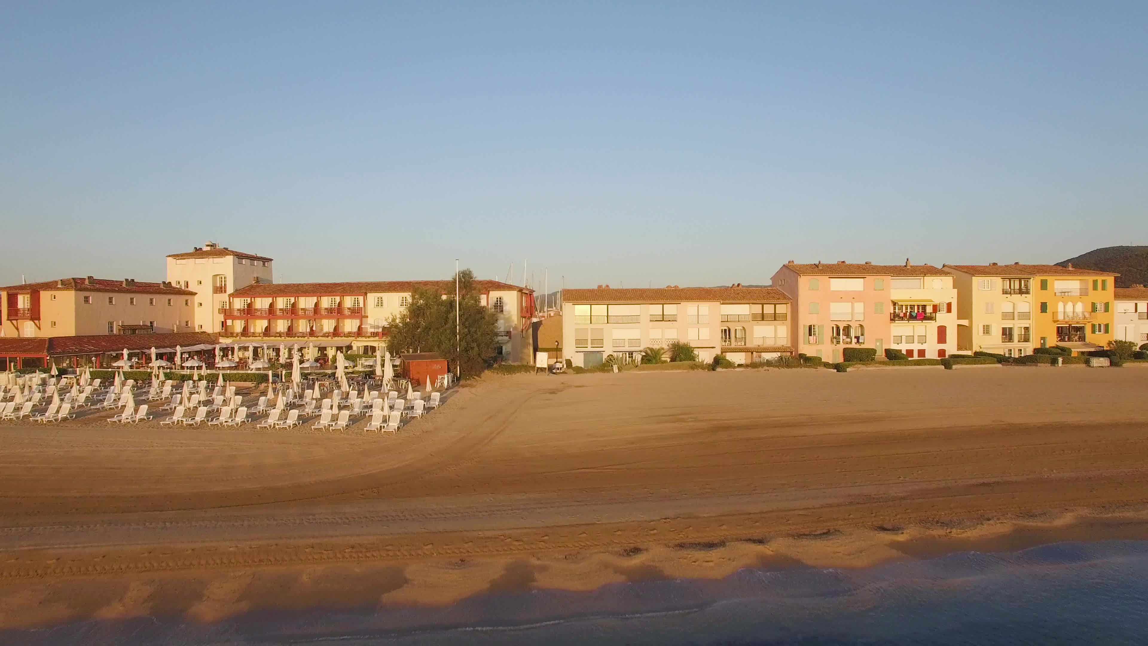Golf Von St Tropez Luftaufnahme Von Port Grimaud 1299207 Stock Video Bei Vecteezy
