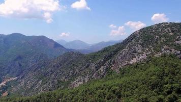 Clody Mountain à Antalya, Turquie. Capptured par drone cam