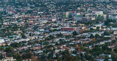uitzicht over het centrum van Los Angeles video