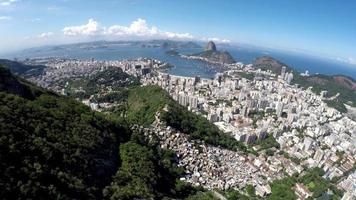 Flygfoto över Rio de Janeiro