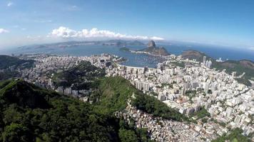 Flygfoto över Rio de Janeiro
