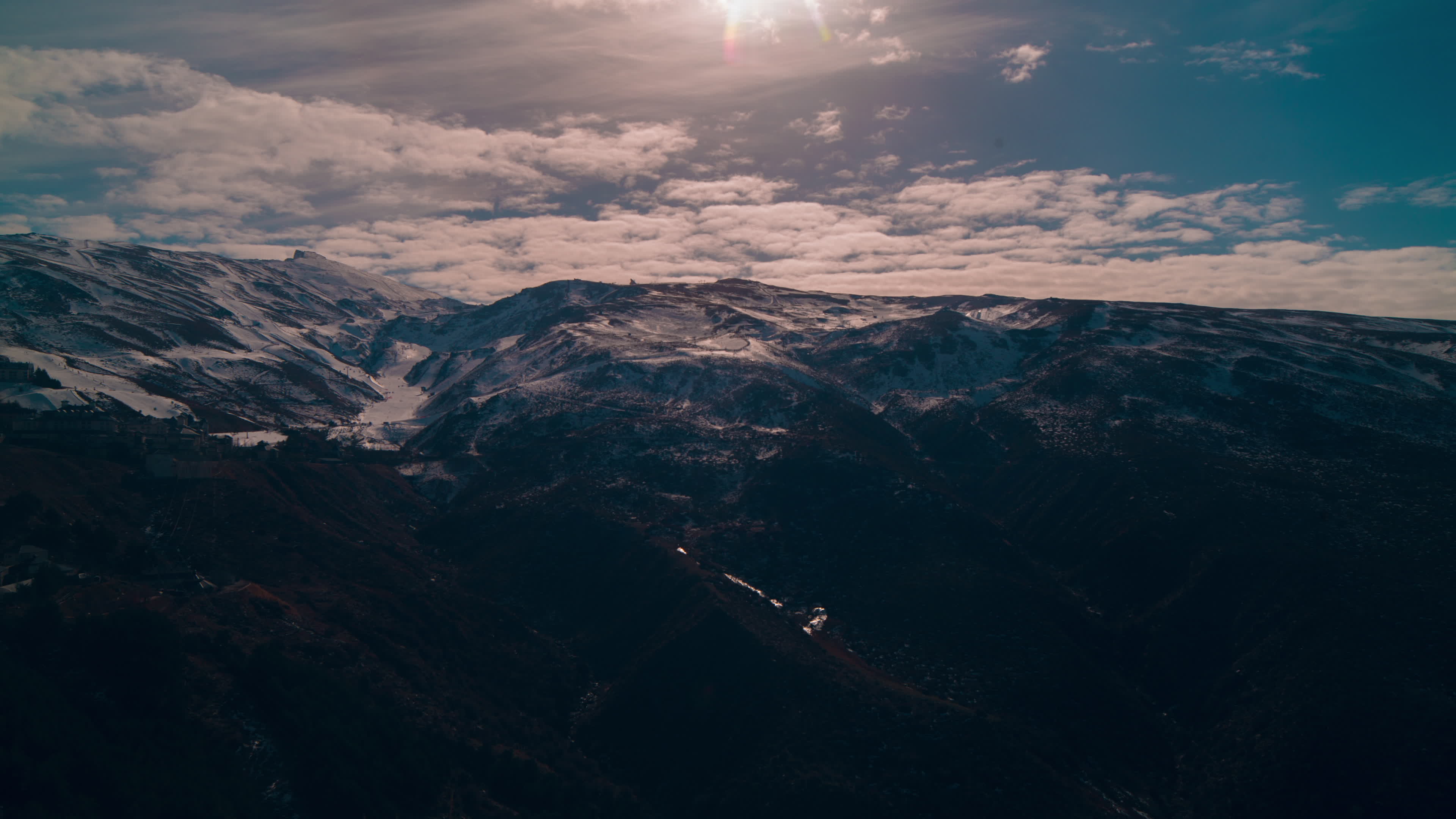 Espagne Panorama De Montagne 4k Time Lapse Clips Video Et Sequences Video Hd Gratuits