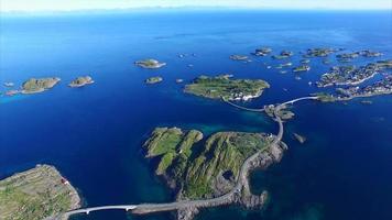 Road on Lofoten islands, Henningsvaer video