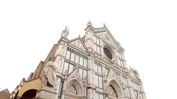 basílica de santa croce em florença, itália video