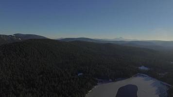 Aerial Oregon Mt Hood video