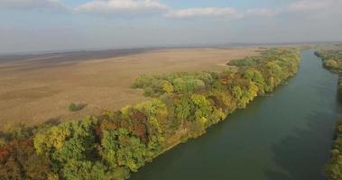 vue aérienne de la rivière video