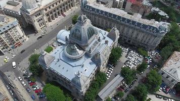 4K Drone Shot Of The CEC Palace